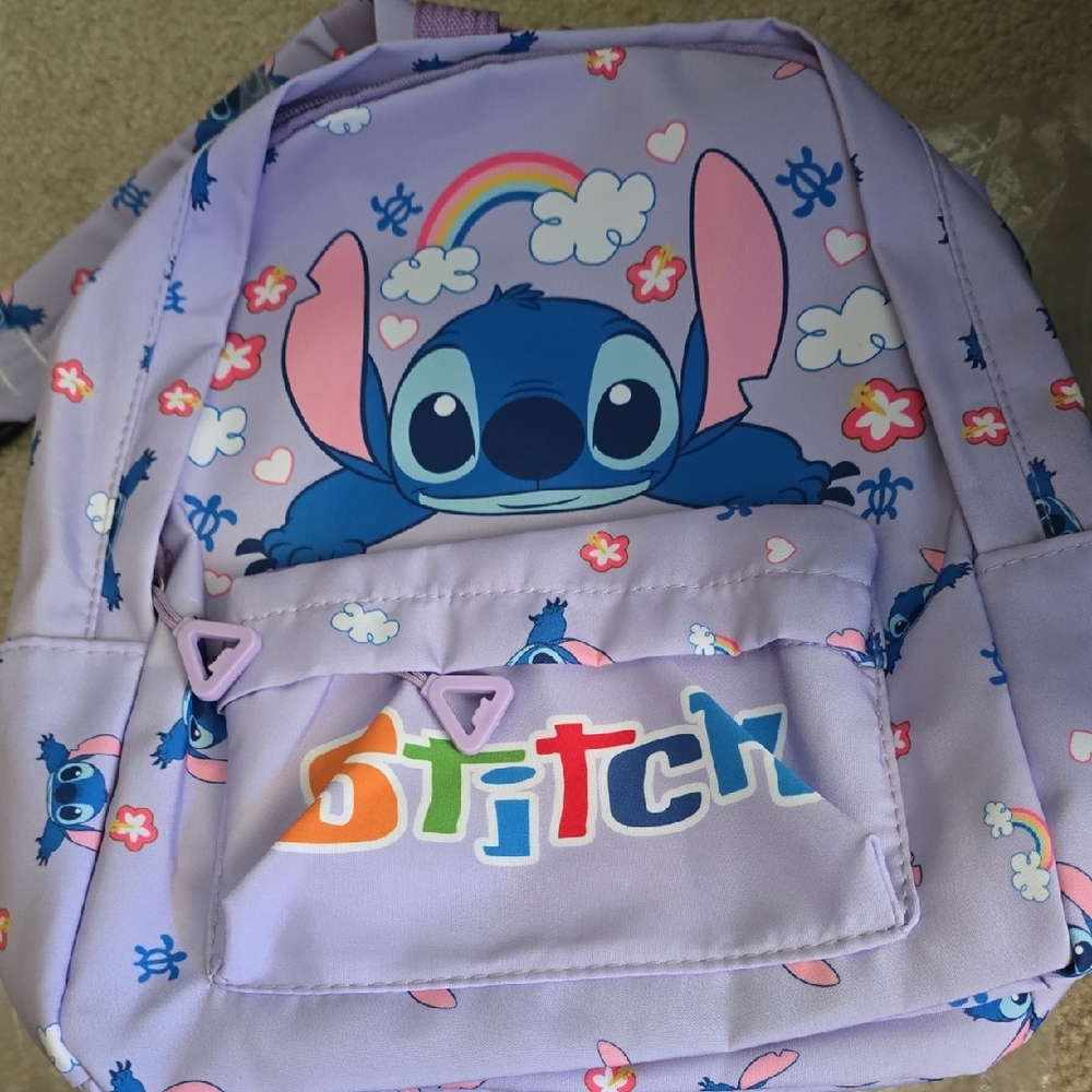 Stitch Kids Backpack - Purple